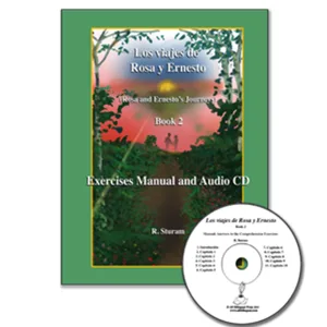 Los Viajes de Rosa y Ernesto, Volume 2: Exercises manual and audio CD